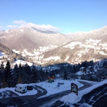 Au Pied des Pistes B31, Chaleureux studio 4 pers, vue sur la vallée imprenable avec WIFI, DRAPS NON COMPRIS Saint-Jean-dʼAulps Extérieur photo